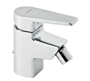 Single lever bidet mixer cold start